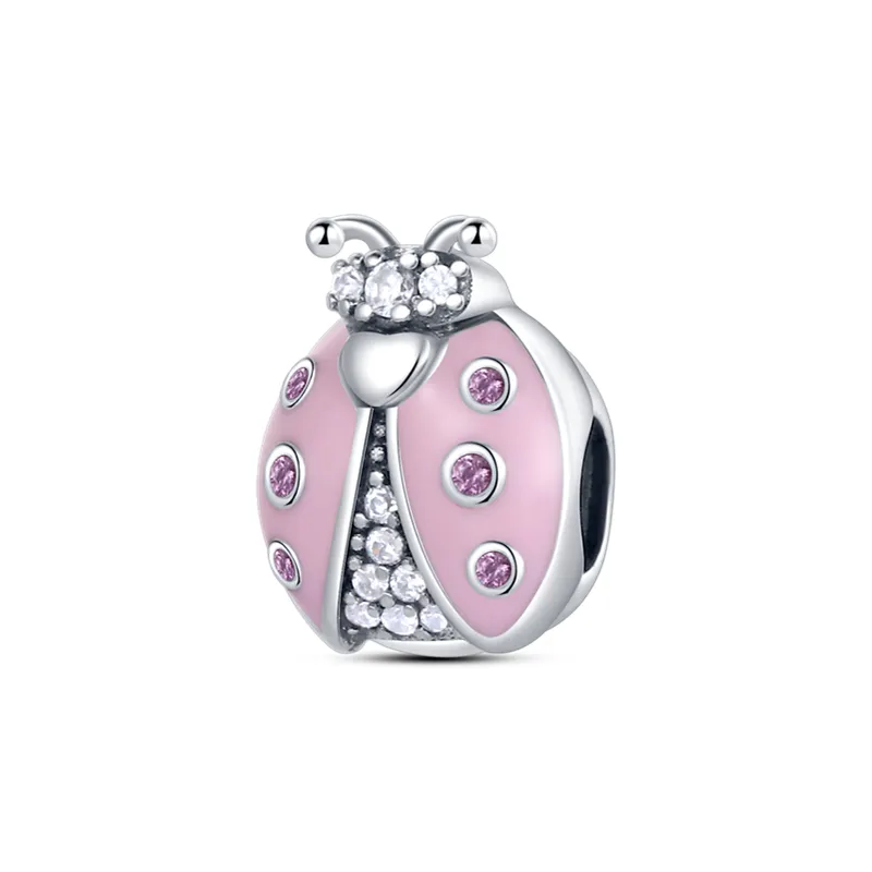 925 Silver Fit Pandora Charme 925 Bracelet Swallow Rabbit Butterfly Scheleton Série Charms Pingente Diy Fine Jewelry