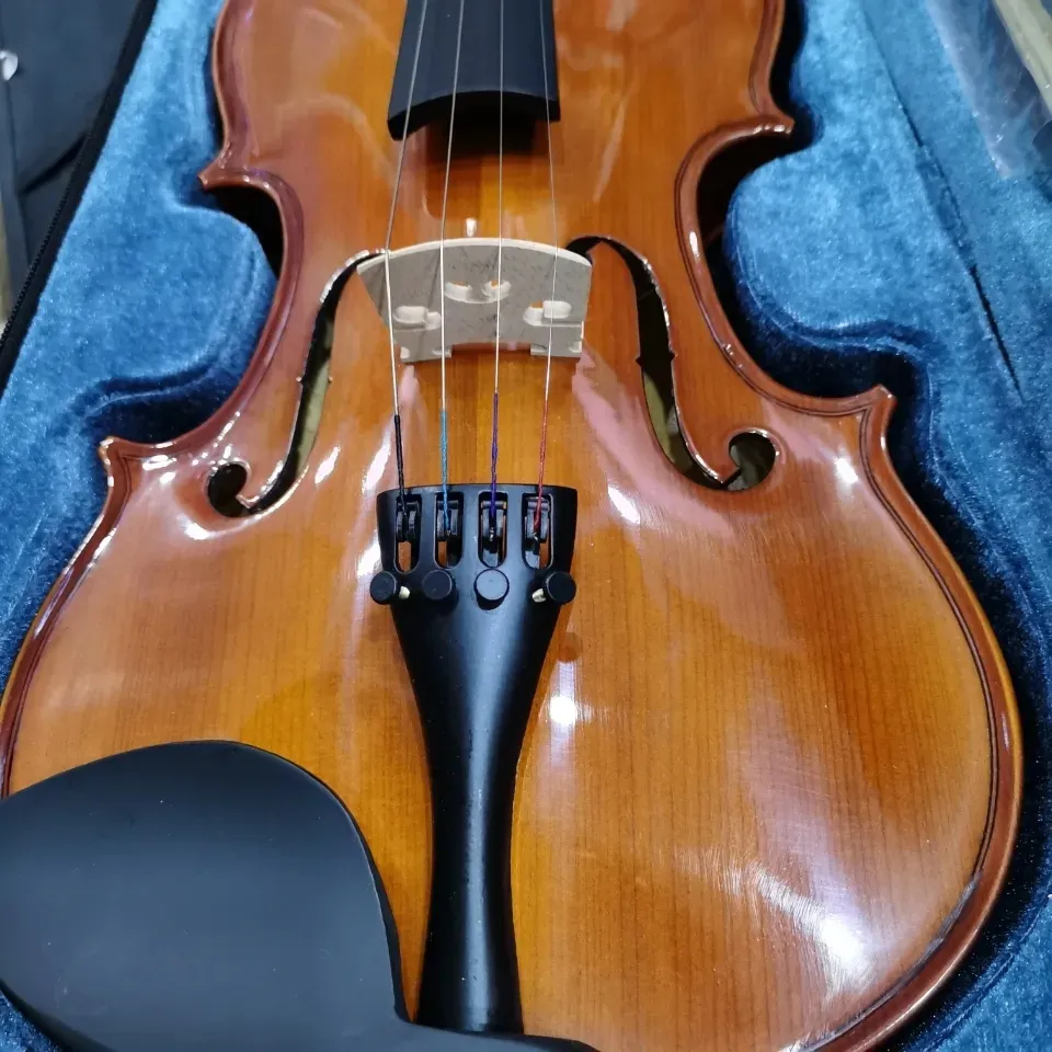 Skrzypce z wysokiej klasy 4/4 Pełna gama skrzypiec w stylu retro dla dorosłych Dzieci Solid Wood Professional Violin 4/4 Instrument