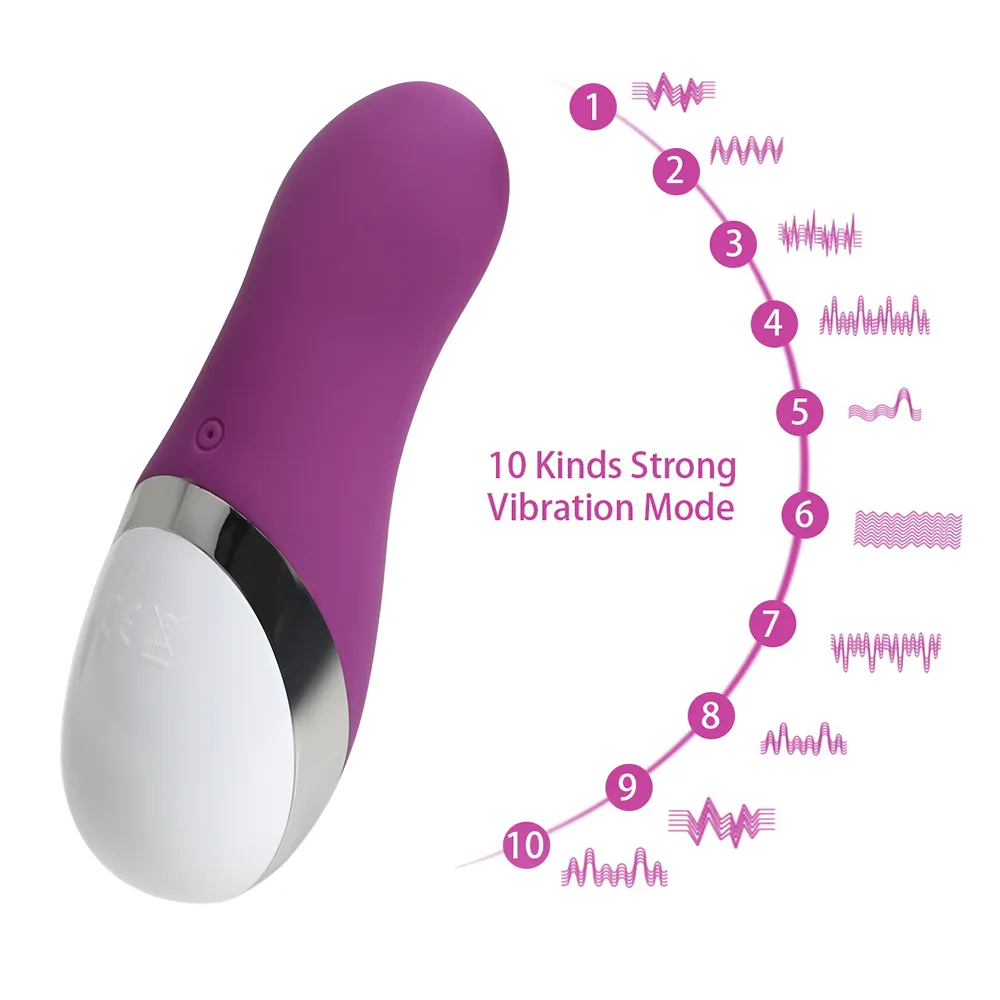 Vatine 10 Speeds Język wibrator łechtaczka łechtaczka Pochwa stymulator piersi doustne masaż masaż żeńska masturbacja seksowne zabawki dla kobiet