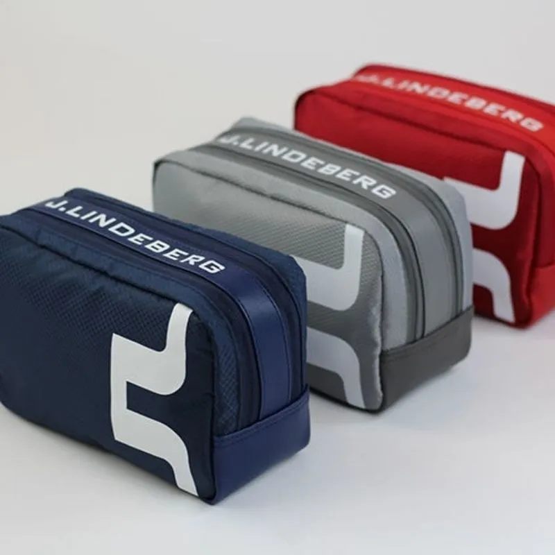 Golfväska sportförsörjning förvaringspåse handväska koppling väska zip mode nit