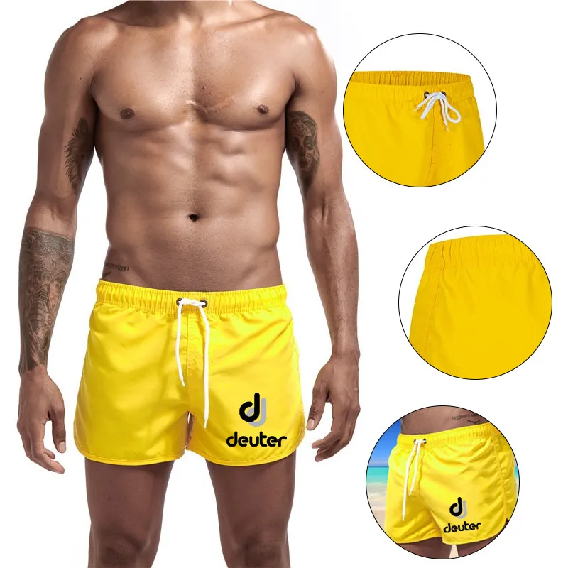 Pantaloncini QuickDry da uomo moda estate Pantaloncini da bagno da uomo Costumi da bagno Abbigliamento da spiaggia Sport S3XL 220617