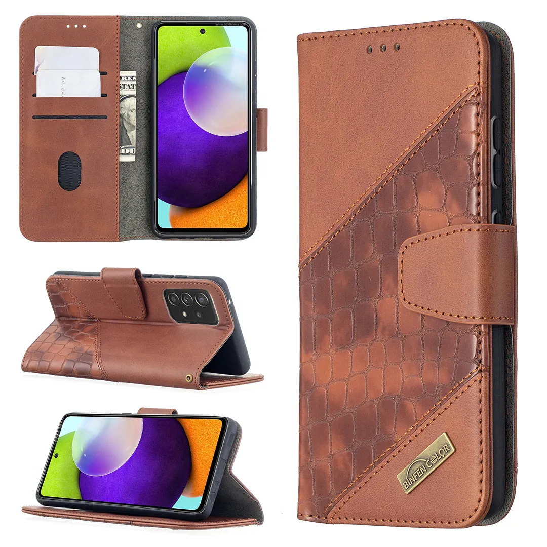 Leather Flip S21 S20 Carteira Casos para Samsung Galaxy A01 A02S A10 A11 A12 A21 A21 A31 A52 A41 A42 A51 A52 A71 A72 Capa de Telefone