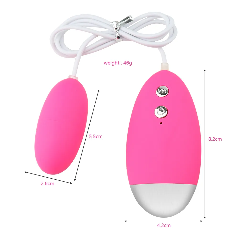 Bedrade Krachtige 10 Speed Ei Vibrator Clitoris sexy Speelgoed voor Vrouwen Vaginale Bal G-spot Massager Afstandsbediening Vibrerende