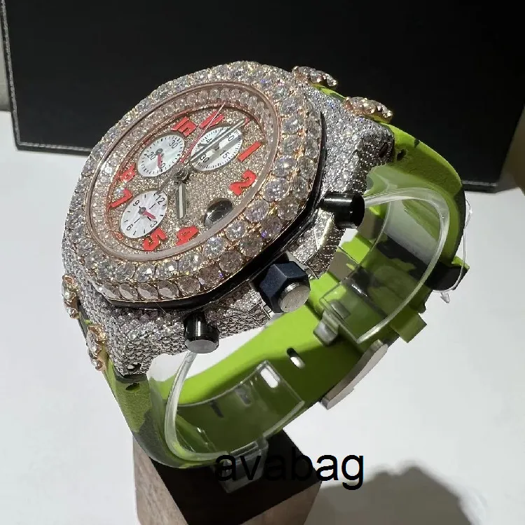 Reloj Tiktok para hombre, resistente al agua, calendario luminoso, banda de acero, reloj deportivo de cuarzo HDQ4320T