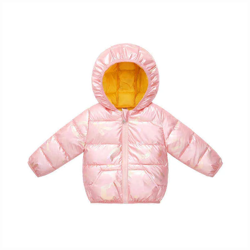 Fashion Boys Down Parka Outerwear Winter Girls Jackets For Children Jackets Warm Snowsuit 2-6 Year Children Thick Sweaters Jacket J220718