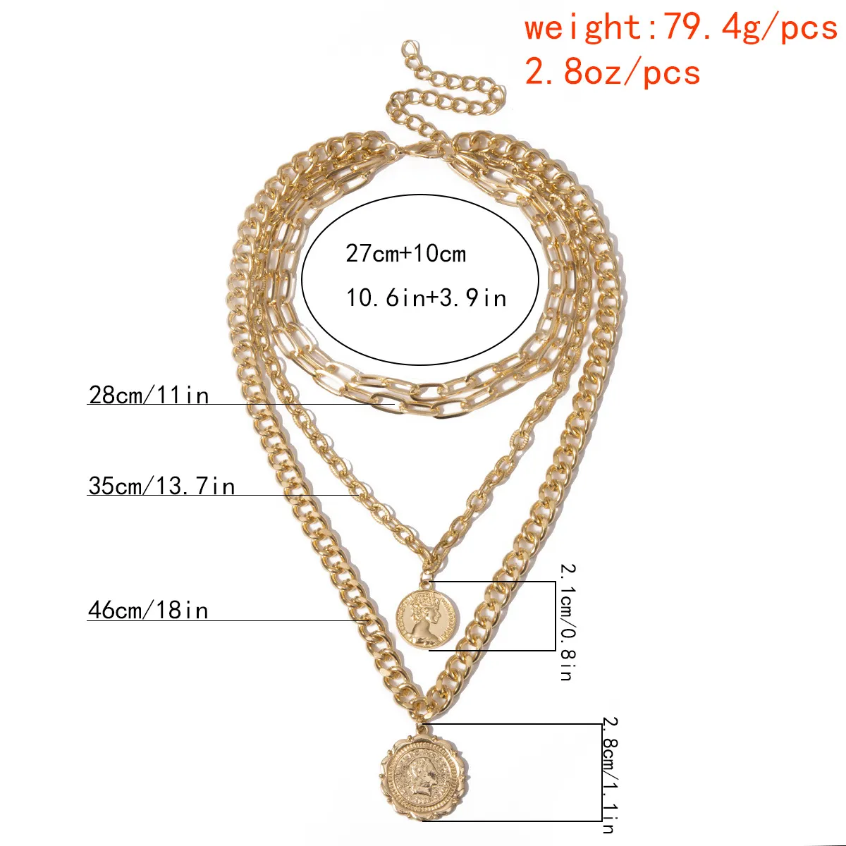 Fashion vintage gelaagde Cubaanse linkketen Koningin Charms kettingen set y2k esthetisch zilver voor vrouwen hiphop punk rock grunge grunge juwelen accessoires verjaardagscadeaus meisjes meisjes