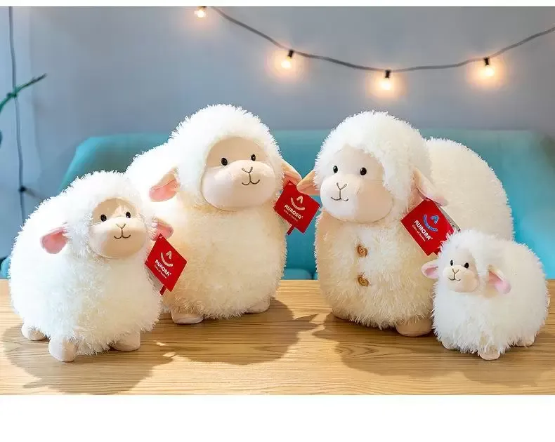 Little Sheep Doll 22 cm Plush Toys Day's Day's Day Prezenty Prezenty świąteczne