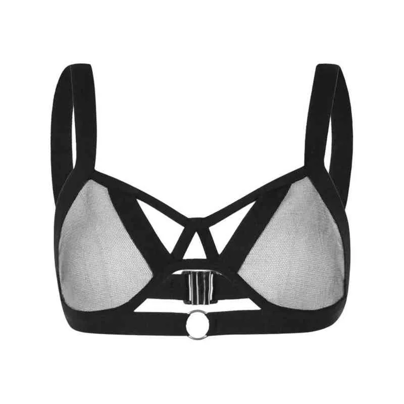 Soutien-gorge sexy creux pour femmes sous-vêtements sexy noir lingerie sexy cage séduisante cage élastique soutien-gorge gladiateur chaussure Encaje Mujer 40MAY27 L220726