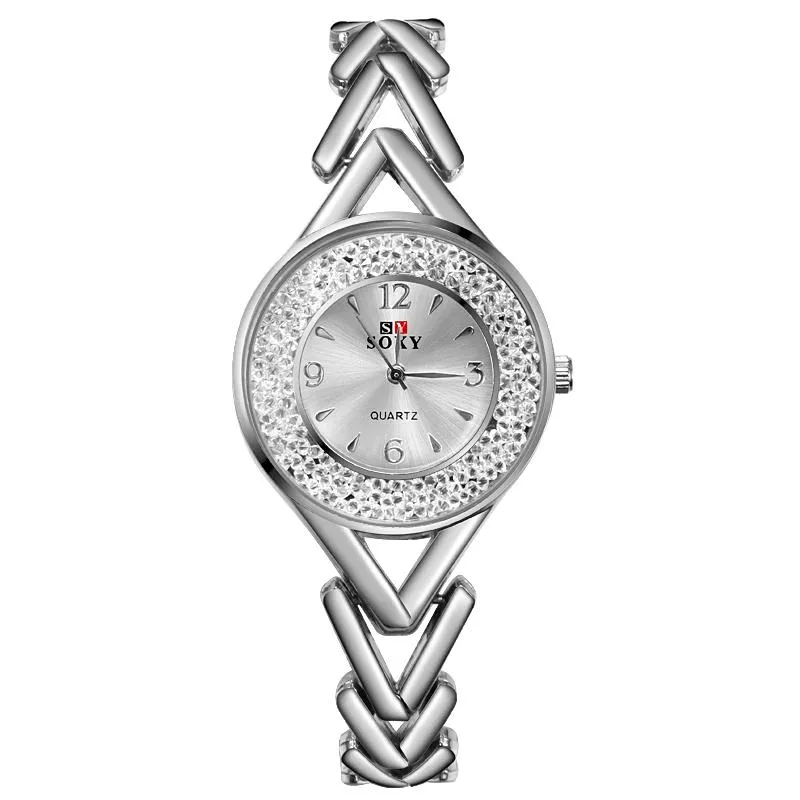 Armbanduhren Design Casual SOXY Quarzuhren Feminino Relogio Armband Frauen Uhr Emale Uhr Zegarek DamskiWristwatches297f
