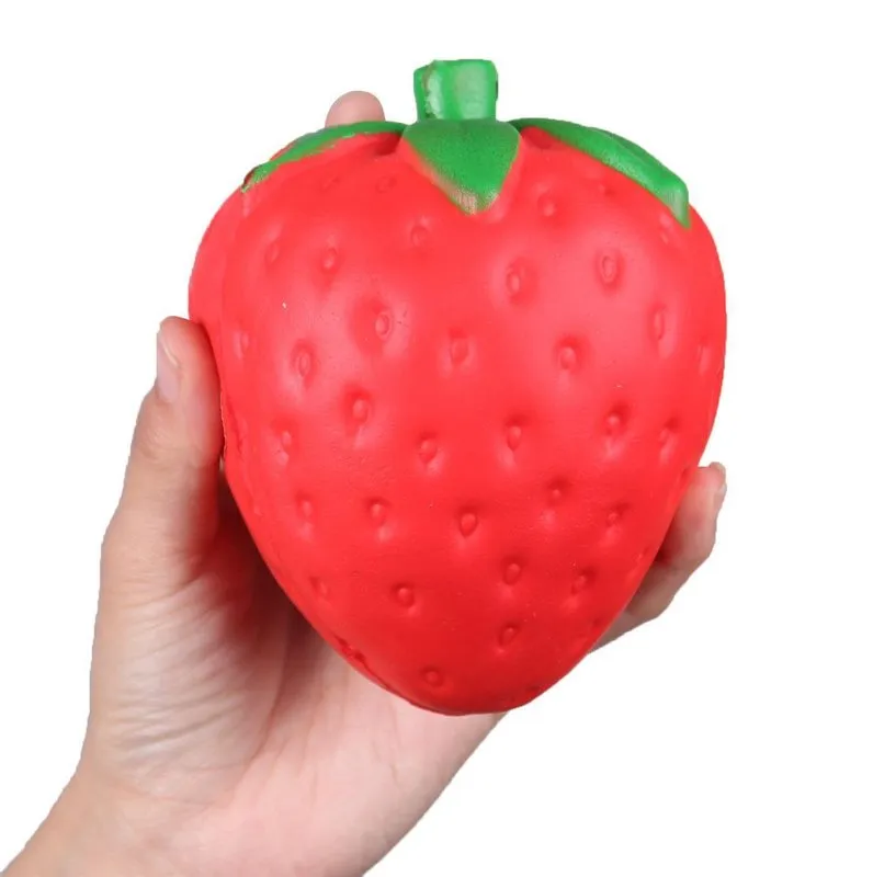 Avokado squishy fruktpaket persikan vattenmelon banan kakor squishies långsam stigande doftande press leksak eonal leksaker för baby 220628