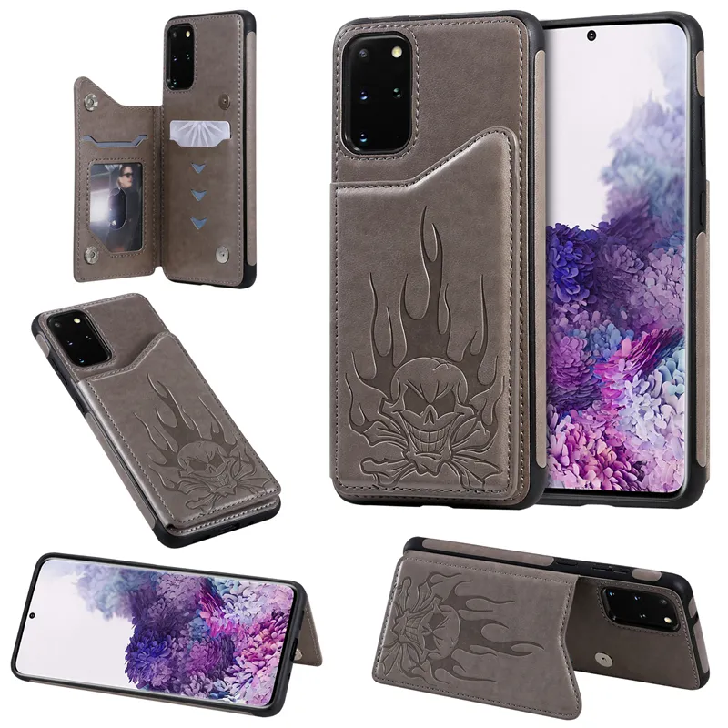 Модные тисненные кошельки для Samsung S8 S9 S10 S20 PLUS S10E S105G S20ULTRA Примечание 8 9 10 20ultra A50 / A50S / A30S Cover