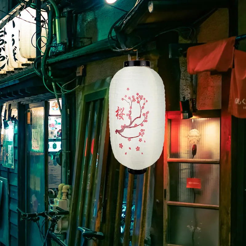 Lanterne suspendue en papier de Style japonais traditionnel de 10 pouces, lanterne japonaise de mariage, fête d'anniversaire, décoration de chambre à coucher, Lampion 220527