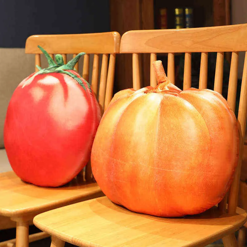 مثل الخضروات الحقيقية وسادة أفخم كلا الجانبين صور البطاطا الطماطم الفلفل