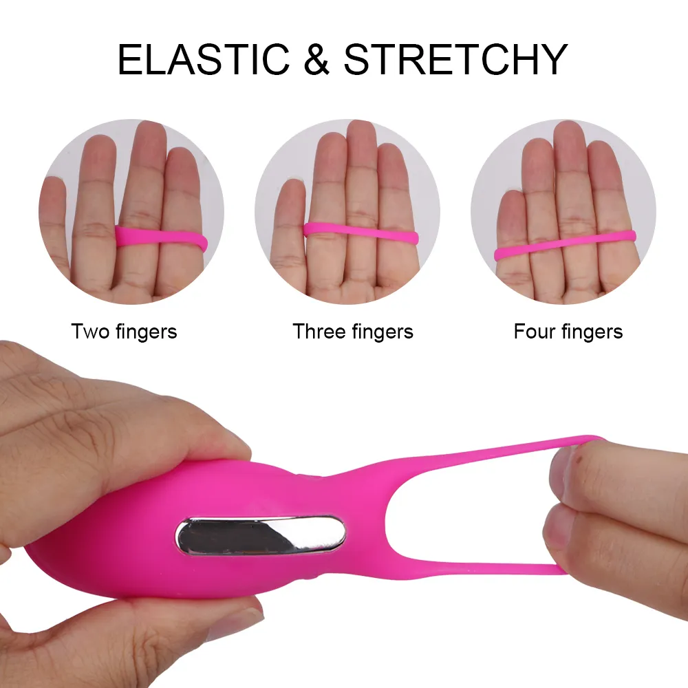 Prostata massager kuk ringar vibrator vuxna erotiska produkter penis vibration ring sexiga leksaker för män klitoris stimulator shop