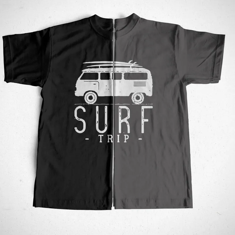 The Coolmind 100 ٪ Trip Surf Trip Summer Summer Men Tirt قميص غير رسمي قصير الأكمام بارد Tshirt ذكر O-Neck Tshirt قمصان Tee 220505