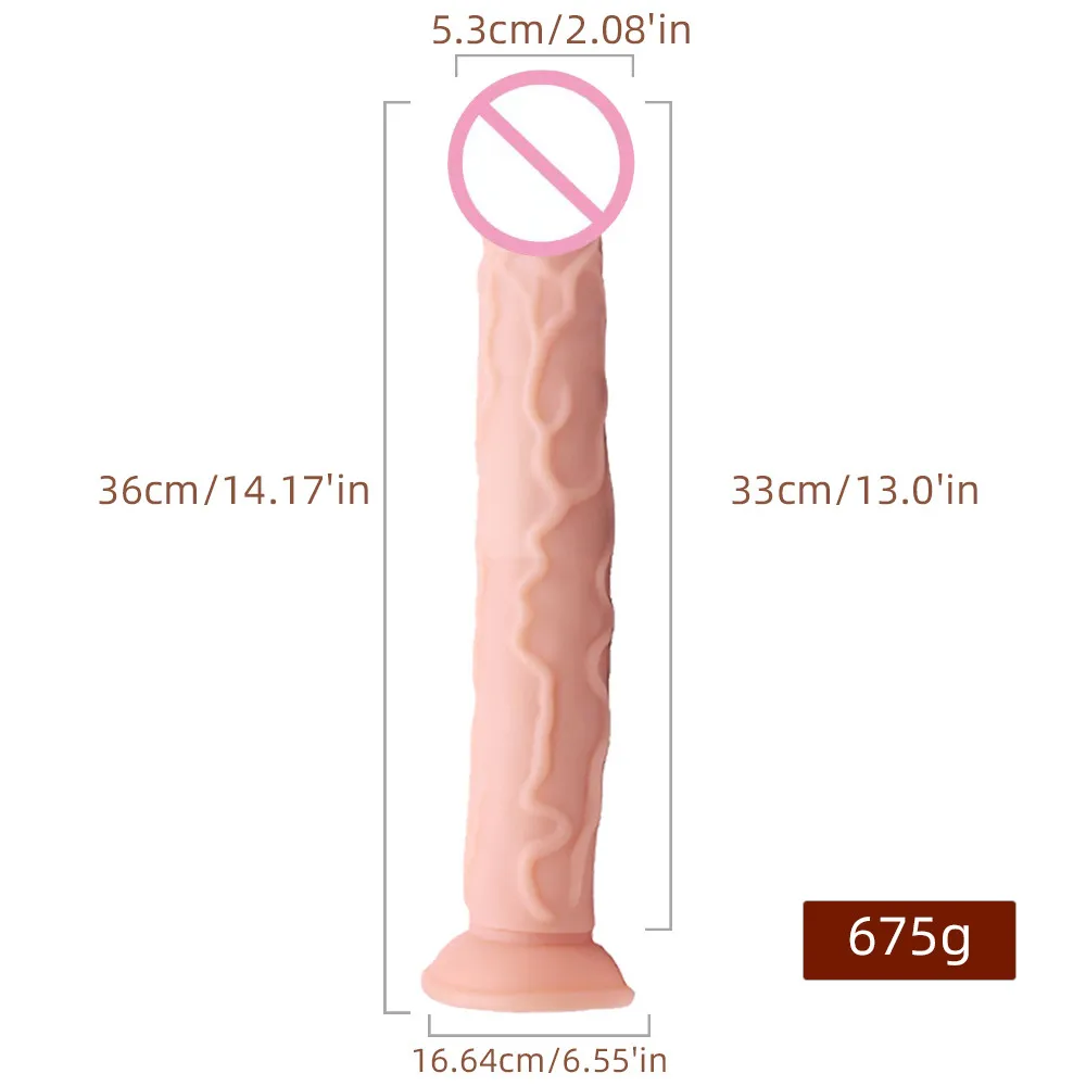 큰 딜도 거대한 현실적인 실리콘 섹시 장난감 여성용 두꺼운 귀두 진짜 강력한 흡입 컵 뻣뻣한 수탉