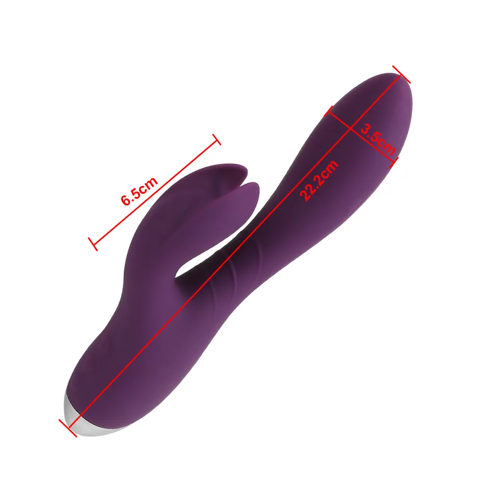Seksowne zabawki dla kobiet 10 trybów Dual Motor Adult Produkty Królik Królika Wibratory ugniatanie przesuwanego masażu g-punkt stymulator łechtaczki g-punkt