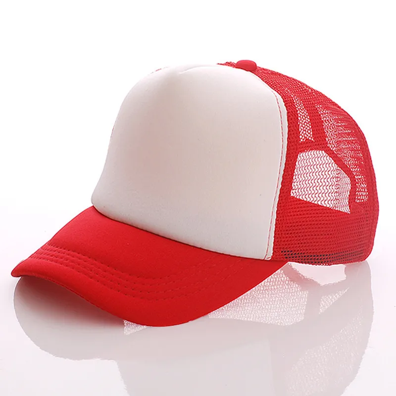 Caluriri 1 peça estampa personalizada malha caminhoneiro moda masculina mulheres crianças chapéu viagem equipe boné de beisebol truker 2206238888040