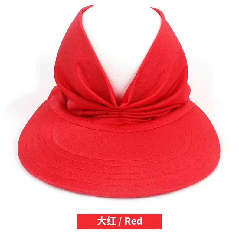 Outdoor Sport Sun Hat Women Empty Top Golf Tennis Breathable Visor Hiking Cap for girl Summer