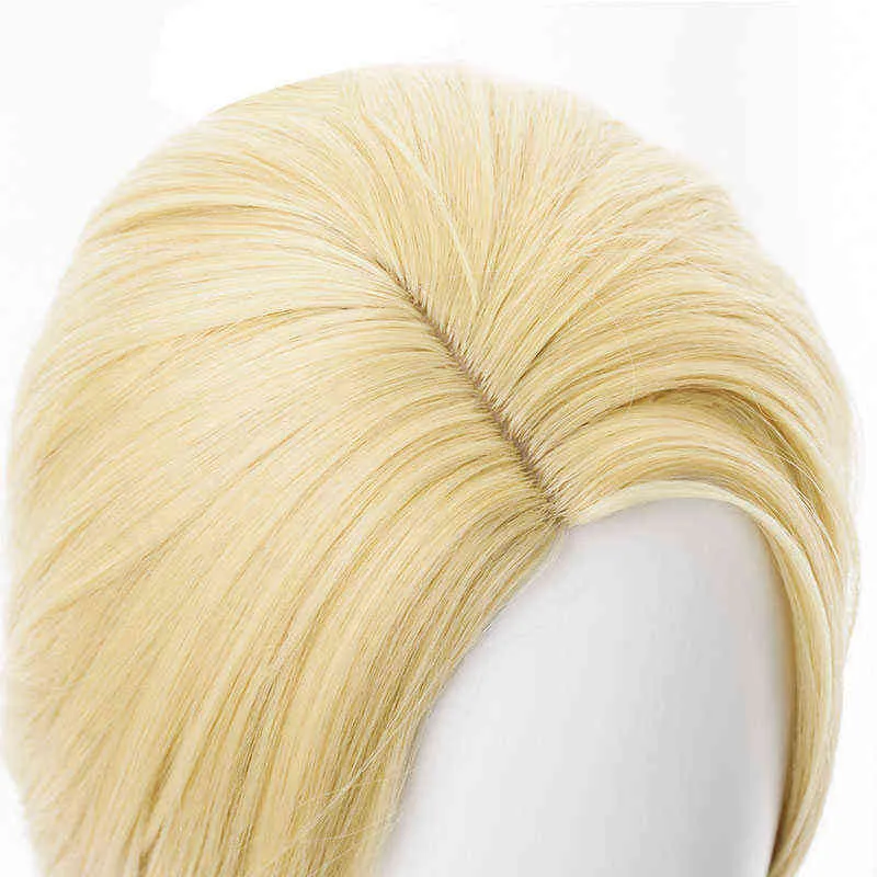 Tangled Princess 120 cm 47quot Droite Blonde Super Longue Perruque de Cosplay Raiponce Cheveux Synthétiques Anime Perruque Cap AA22031756642815555387