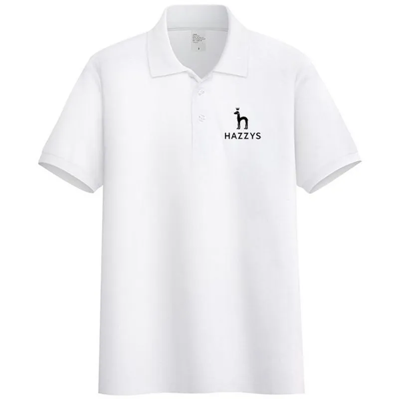 Hommes s HAZZYS Polos Marque Confortable D'été De Haute Qualité Casual Tous Les Jours À Manches Courtes Revers T-shirt 220623