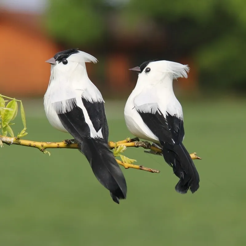 Creatief schuim veer kunstmatige papegaaien imitatie vogelmodel thuis buitenshuis tuin bruiloft decoratie ornament diy feest 220531