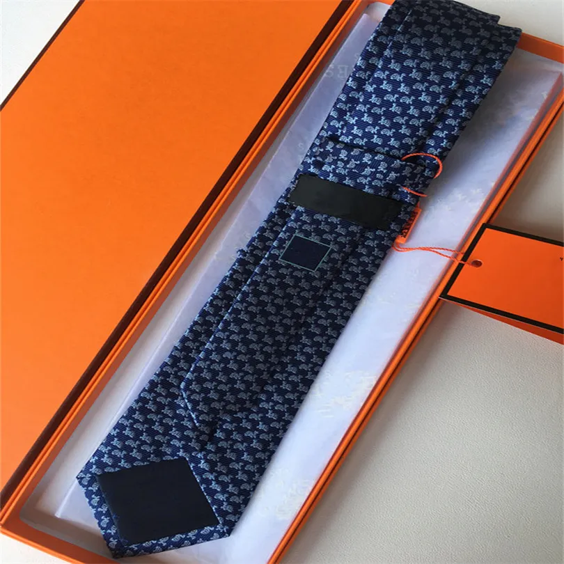 2022 Luksusowy krawat Wysokiej jakości list męski 100% krawat jedwabny krawat czarny niebieski aldult jacquard impreza