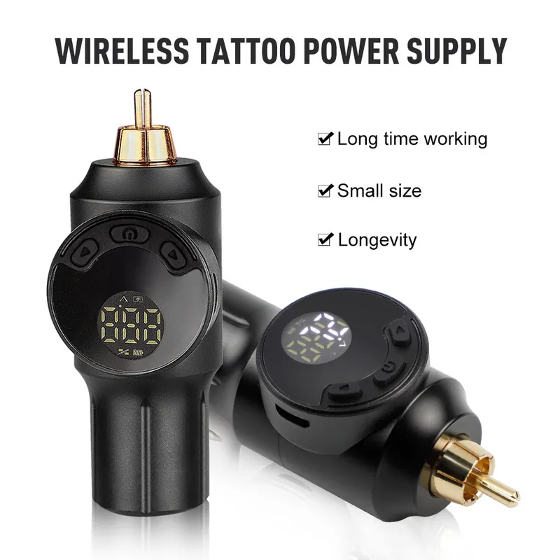 Set rotativo con alimentatore wireless penna Rocket Tattoo Machine con cartuccia 220624