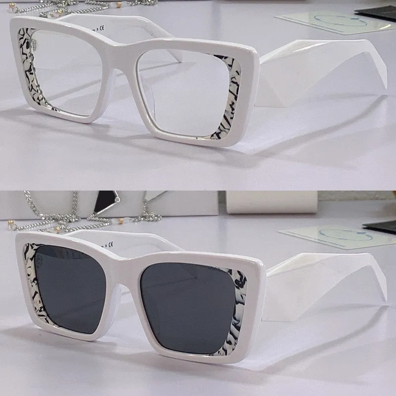 Occhiali Symbole occhiali da sole da uomo e da donna in acetato, la combinazione unica di strati di acetato, la montatura rettangolare accentua l'avanguardia291i