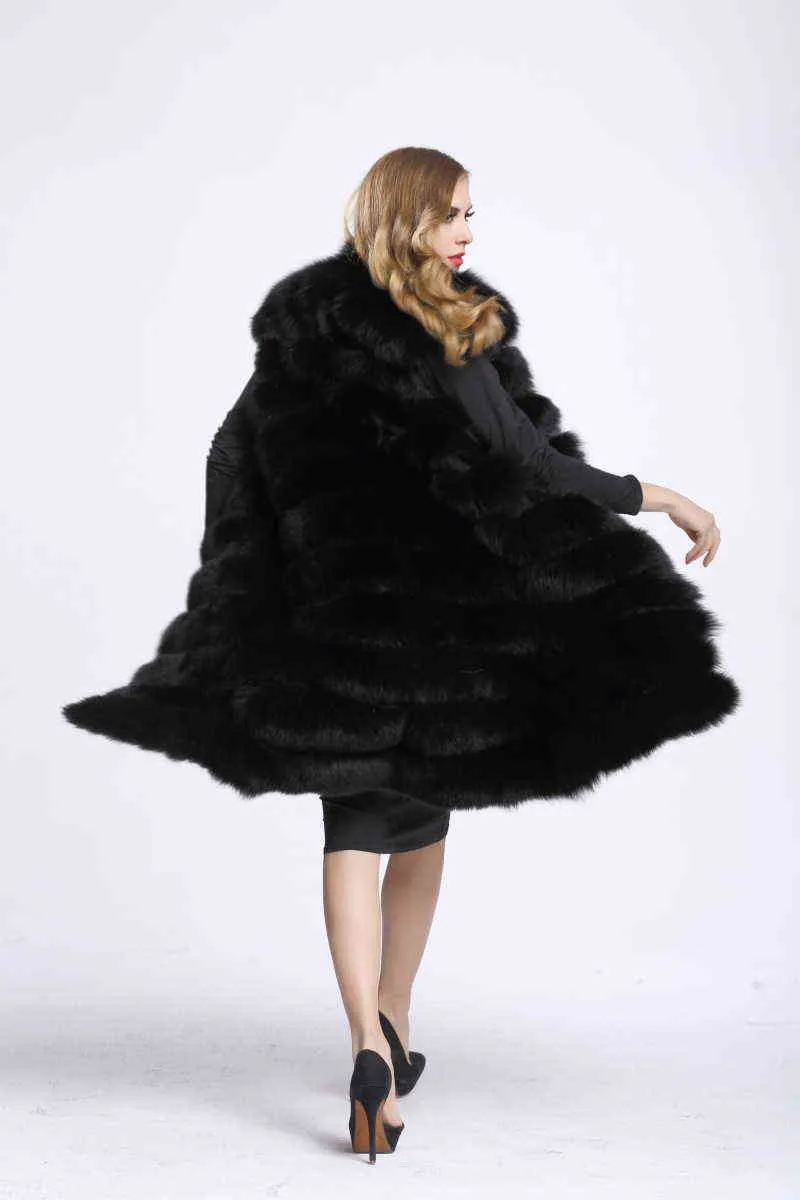 Zadorin varm päls krage vinter kvinnor lyx faux päls väst koreansk stil ärmlös päls lång päls rockar kvinnliga jackor t220810