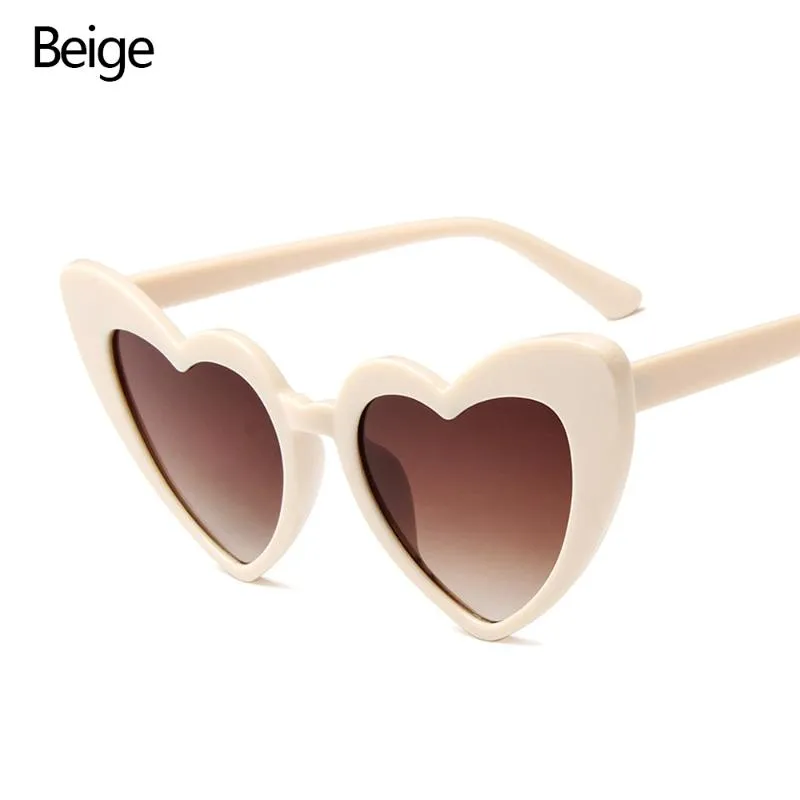 Zonnebril Hartvormig Voor Dames Mode Liefde UV400 Bescherming BrillenZonnebrillen268E