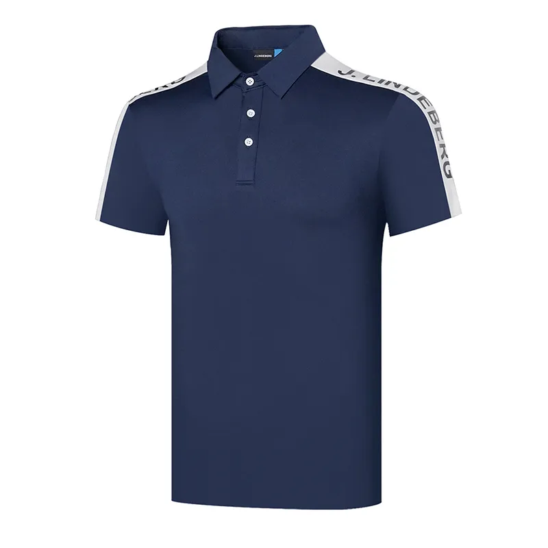 JL Golf Apparel Men S Courte à manches à manches Summer en t-shirt à séchage rapide respirant Sports extérieurs de haute qualité 2207125691874