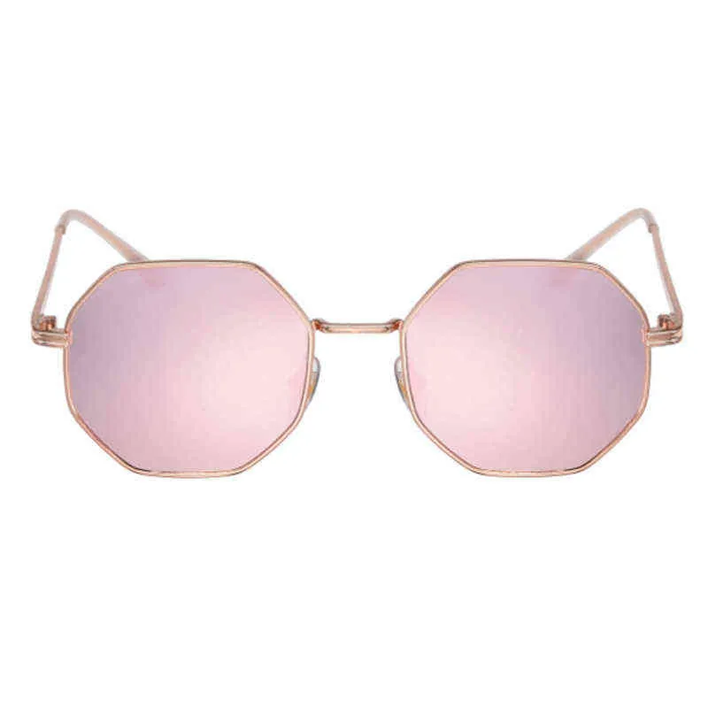 Lüks kare güneş gözlükleri erkek kadın moda küçük çerçeve çokgen güneş gözlükleri metal vintage retro marka sekizgen gafas de sol y220624286f