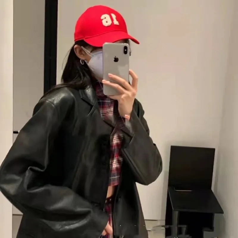 Koreanische Version Digital Wide Baseball Hut Frauen Mode Sonnenschild Cap Hip Hop Hut Hut