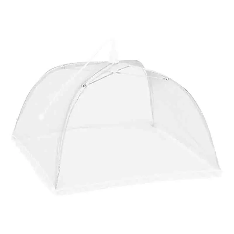 Mesh Food Covers Gir na tenda para protetores de tendas de tela ao ar livre para bugs reutilizáveis ​​e dobráveis ​​de cozinha de cozinha gadget y220526