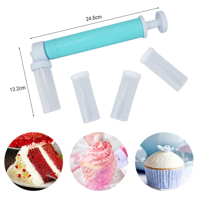 Cake Airbrush Decorating Tools Supplies Dessert Kitchen Baking Accessories Pastry Tool Spray Gun 220701