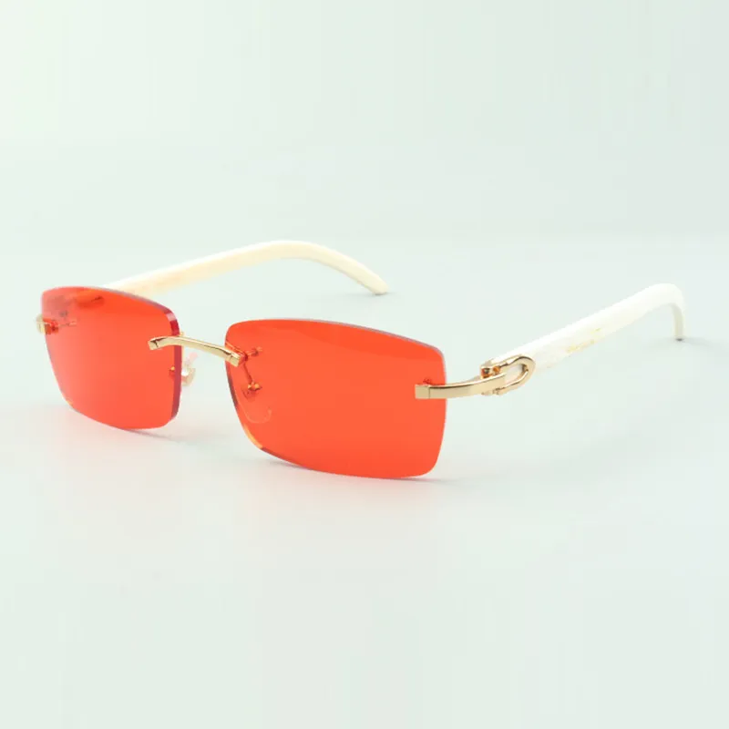 Occhiali da sole Plain White Buffs 3524012 con lenti da 56 mm uomo e donna274c