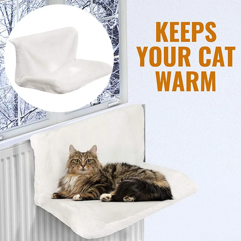 Cat Bed Removable Window Sill Radiator Lounge Hammock for s Kitty Hanging Cosy Pet Seat 220323