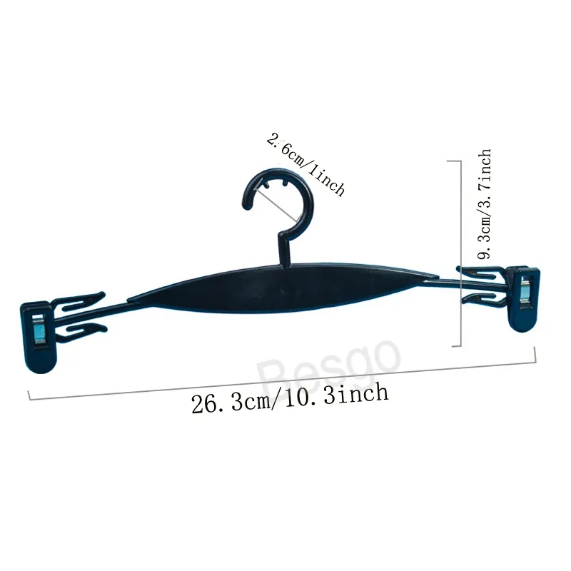 プラスチックアンチスキッドインナーハンガー防水靴下ズボンハンガークリップ家庭用多機能なしトレースハンガーBH6283 TYJ