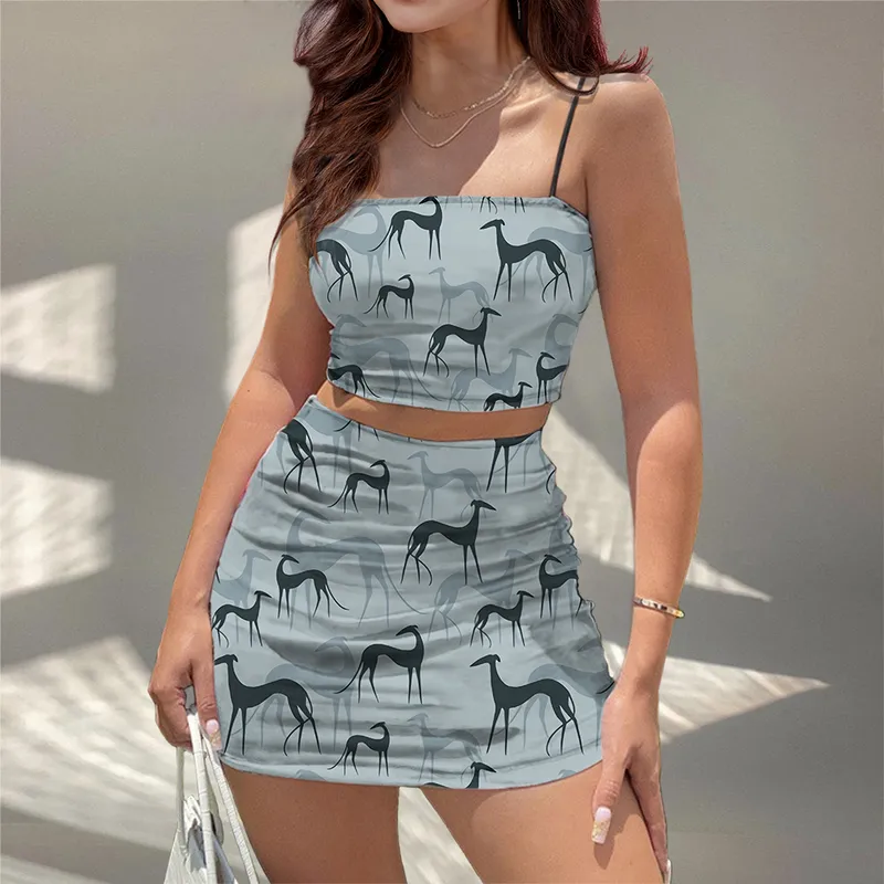 صاخبة 3D Trendy Custom Women مجموعات حبال Tube Top Sexy Sefer Suit for Female Beach Party بالإضافة إلى حجم 4XL Swimsui Dropship 220616
