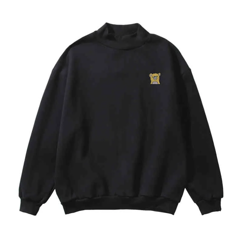 INS BEAR SWEATER MENS SPUN и ОСОНА ЗИМА 2021 НОВЫЙ ПОЛОВИНА HALL HIGH HIGH ОБЛАСТЬ