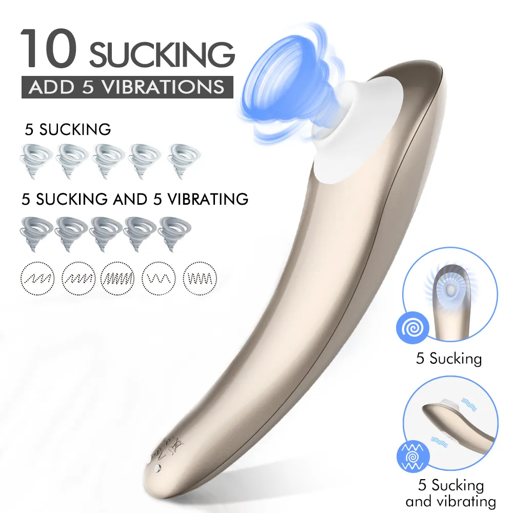 SHANDE Clitoris mamelon ventouse Clitoris stimulateur succion vibrateur pour femme clitoris lécher langue jouets oraux pour adultes sexy