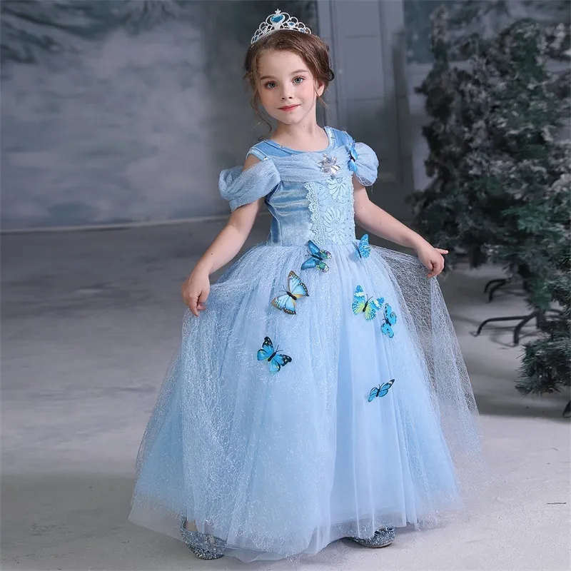 Kids Encanto Madriga Cosplay Costumes Children Halloween Princess Dress Up Evening Tutu Vestidos Baby Girls Carnival Party Gown 220620