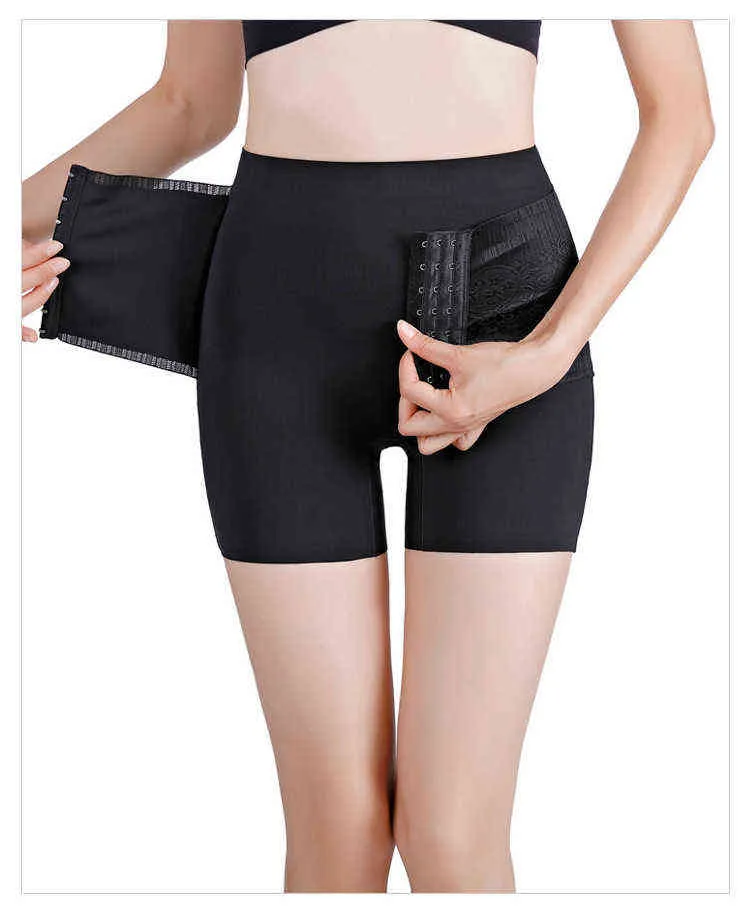 Femmes ventre contrôle culotte Shapewear taille haute sous-vêtements amincissants corps Shaper ceinture Shapewear taille formateur Shaper slips L220802