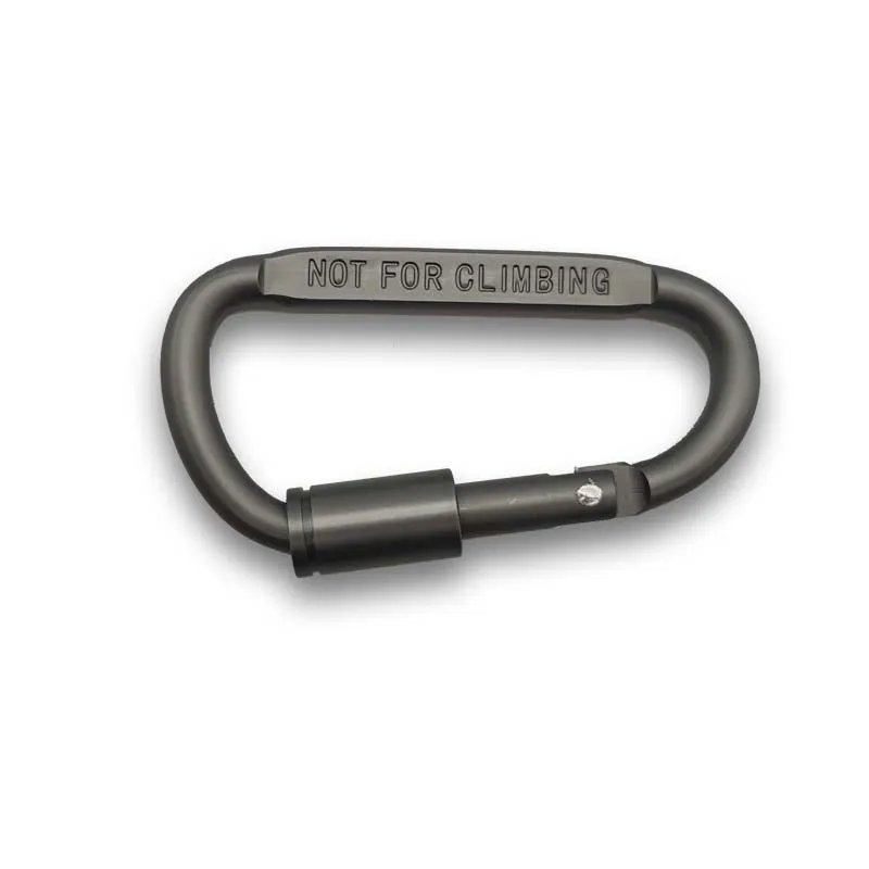 Sobrevivência D-Ring Bloqueio De Bloqueio De Cabinete Defina Bloqueio de Parafuso Hanging Hook Buckle Karabiner Camping Equipamento de Escalada