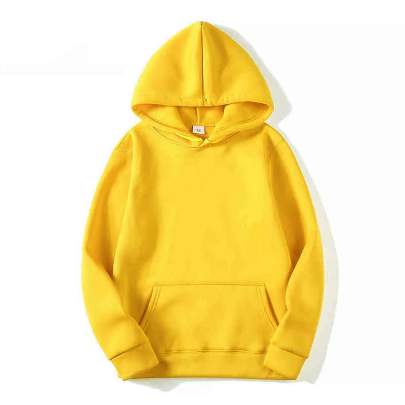 2022 Newest Men Hooded Sweater High Quality Black Hoodie Solid Color Clothing Hip Hop Sweater Hoodies Plus Size Streetwear L220730