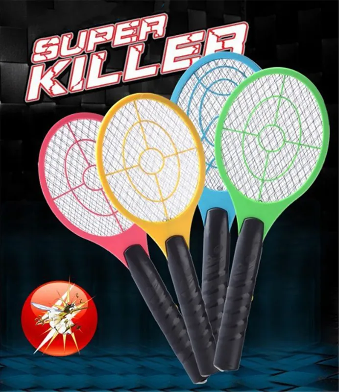 Electric Fly Insect Bug Zapper Bat Racket Swatter Mygg Wasp Pest Killer Fumigator Apellent Rechargeble Hållbar 2206029240028