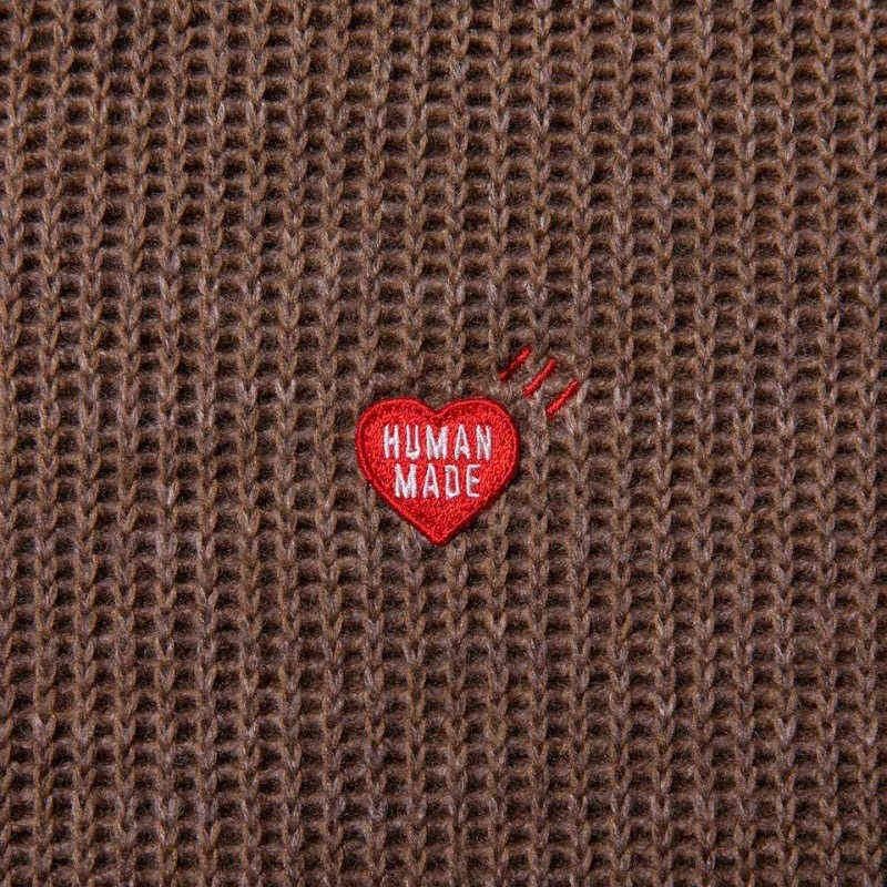 2021FW Human Made Sweater Men Women Best Quality Knit Round Neck Human Made Sweatshirts T220721
