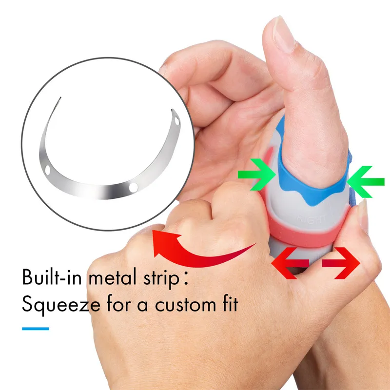VELPEAU CMC Thumb Brace 보조기는 엄지 손가락의 바닥에서 관절염 통증을 완화합니다. 슬리브 220815가 있는 가볍고 통기성 있는 지지대