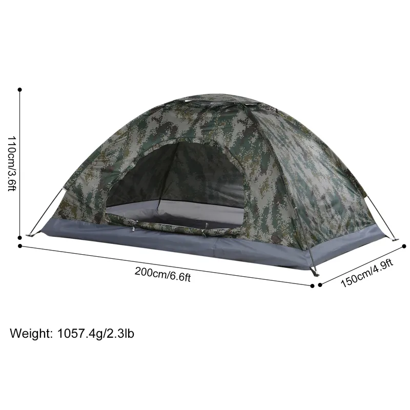 Ultralight Camping Tent One -Wayble Namiot Przenośna powłoka przeciwzakręgowa UPF 30 na plażę na świeżym powietrzu 220530